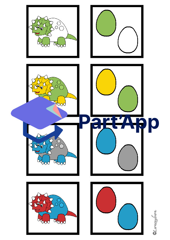 Merkspiel "Dinosaurier"_7