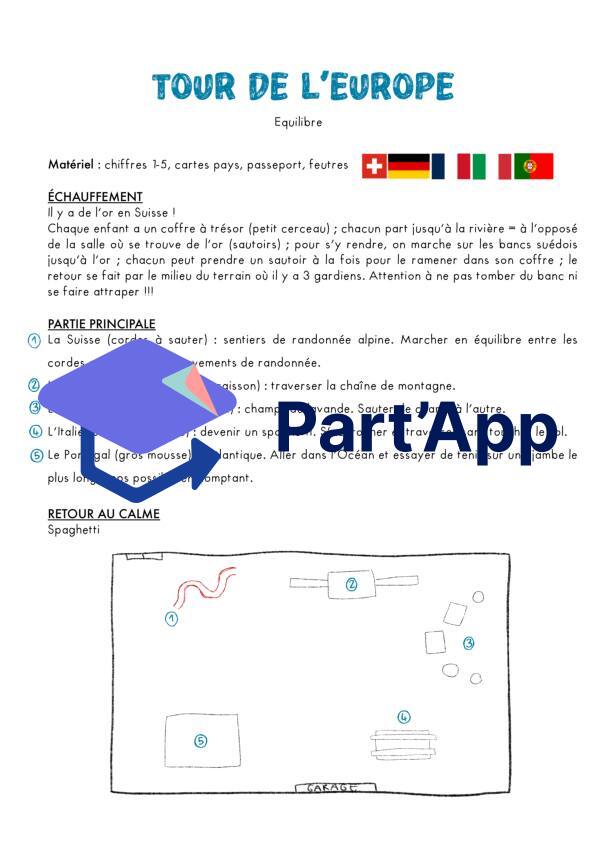 Parcours de gym - Le tour de l'europe_4