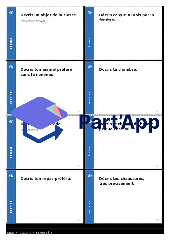 Babil 7-8H : 48 cartes pour la production orale_10