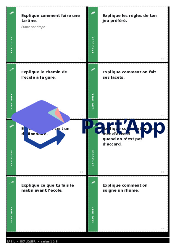 Babil 7-8H : 48 cartes pour la production orale_14
