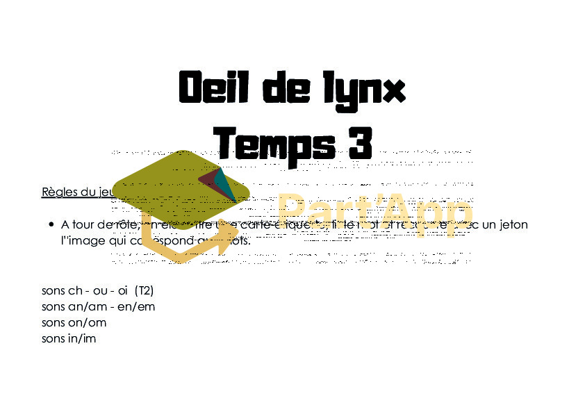 3H : Jeu de l'oeil de lynx - son in/im_3