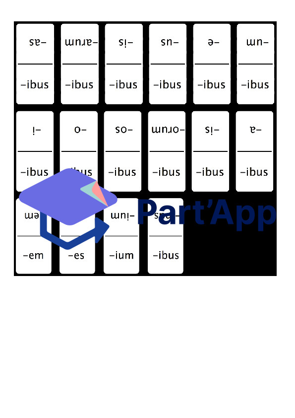 Latin - Jeu du Domino - déclinaisons_7