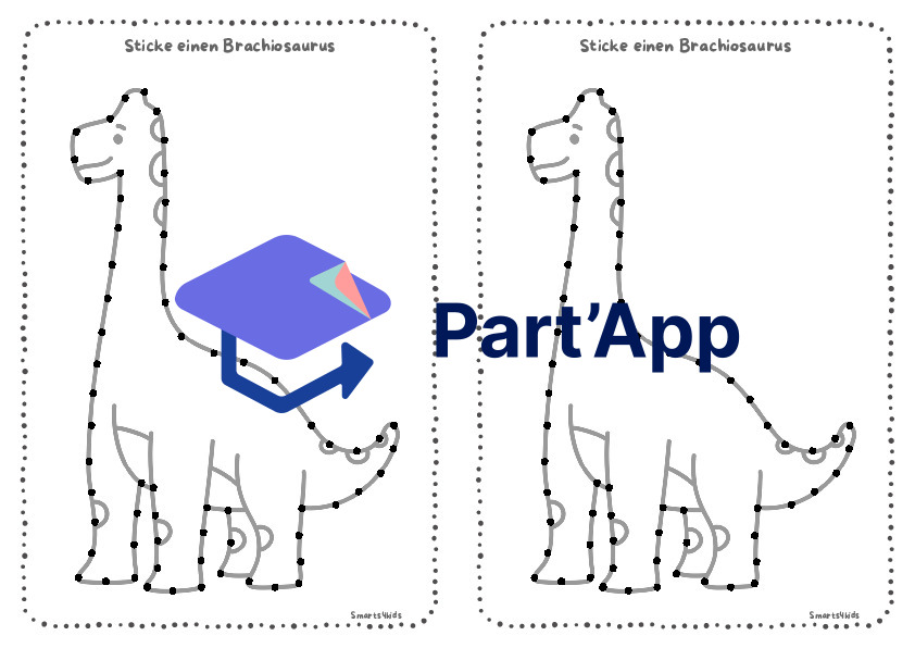 🦕🧵 Dessin à colorier « Dinosaure »_64