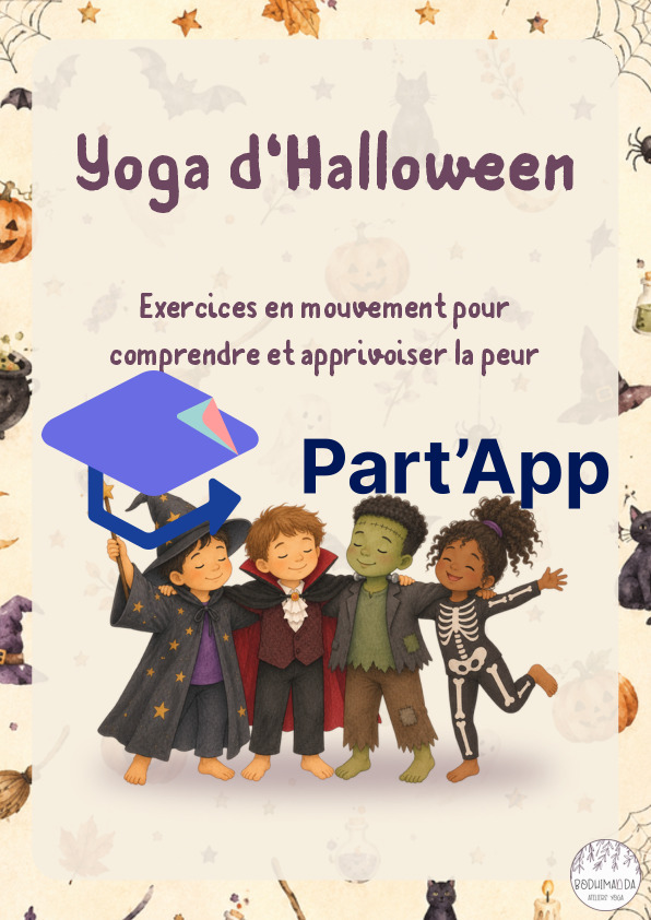 Yoga d'Halloween, exercices en mouvement pour comprendre et  apprivoiser la peur_2