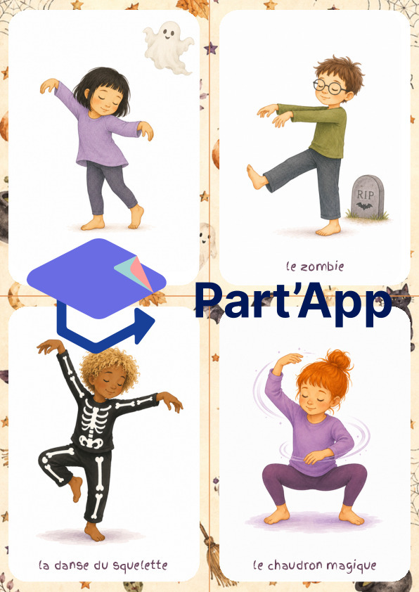 Yoga d'Halloween, exercices en mouvement pour comprendre et  apprivoiser la peur_10