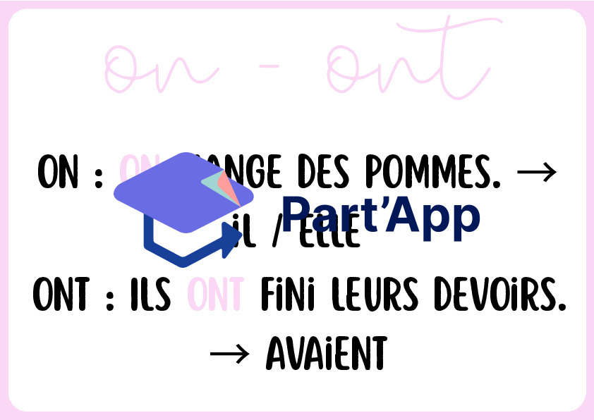 Fichier Mémento Homophones Grammaticaux : 7 Cartes Mémoire Visuelles & Astuces_8
