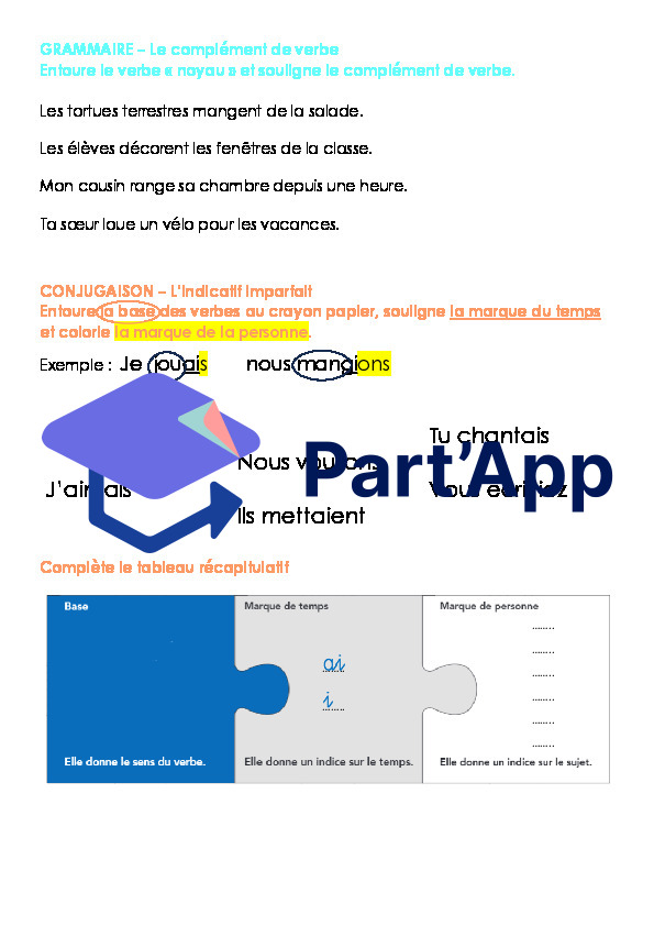 Fiches de devoirs - MER 5P - Module 4_5