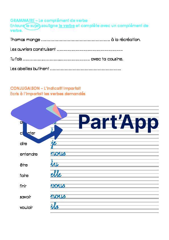 Fiches de devoirs - MER 5P - Module 4_9