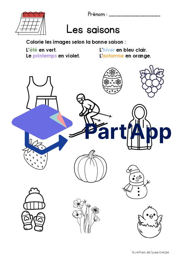 Affiches + fiches : les saisons_10