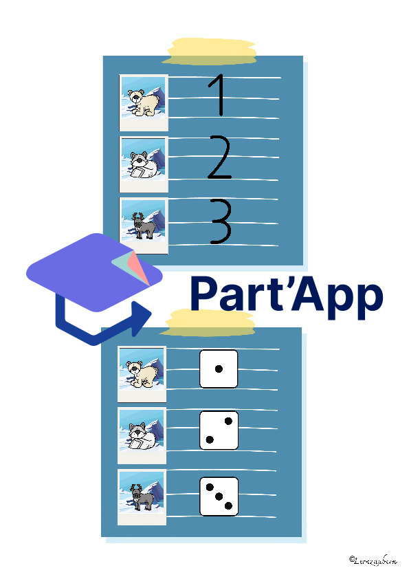 Brettspiele Polartiere (Kindergarten - Mathe)_59