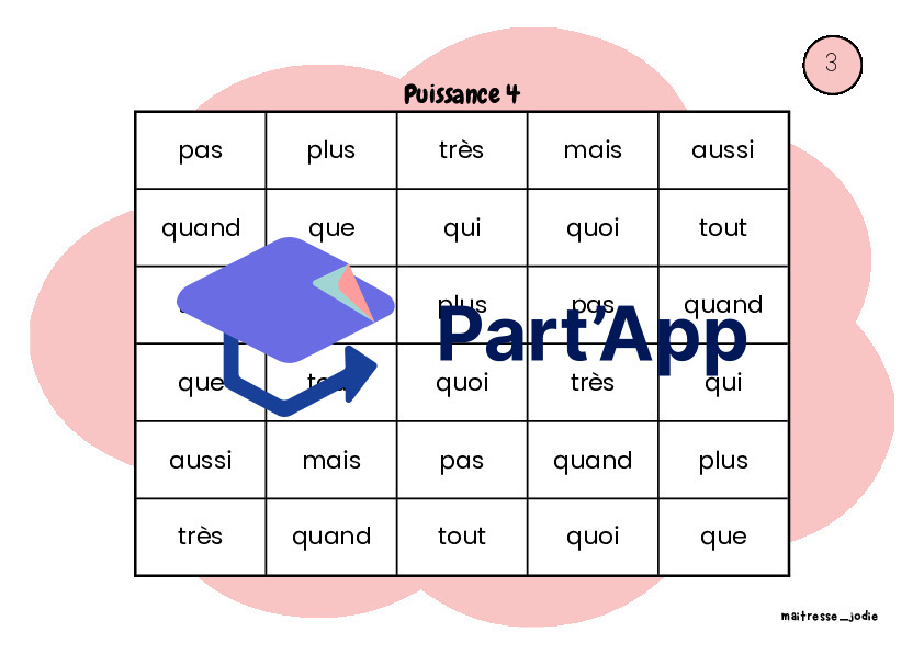 Puissance 4 - Mots outils_4