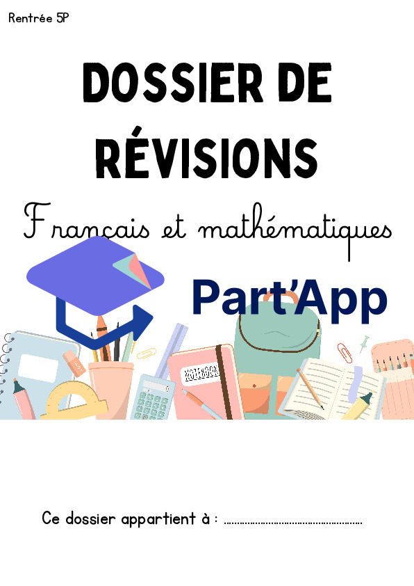 Dossier révisions rentrée en 5P_5