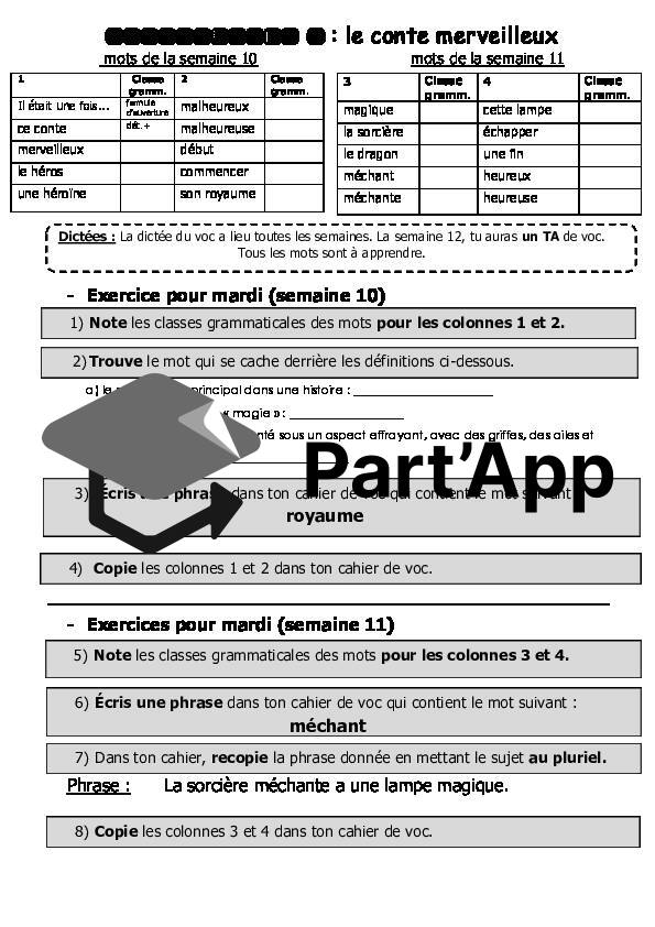 vocabulaire 3 - conte merveilleux_2