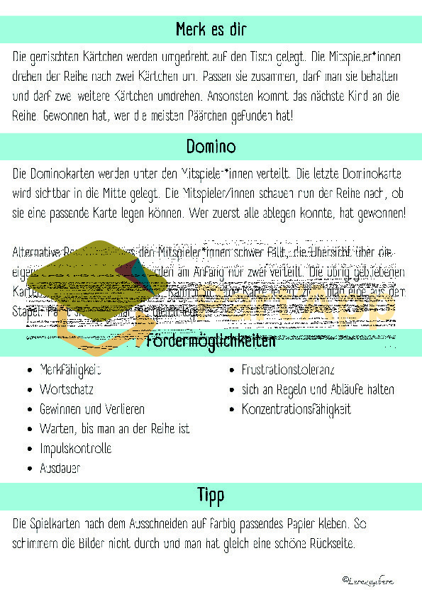 Merkspiel und Domino: Laternen (Laternenumzug / Laternenfest)_44