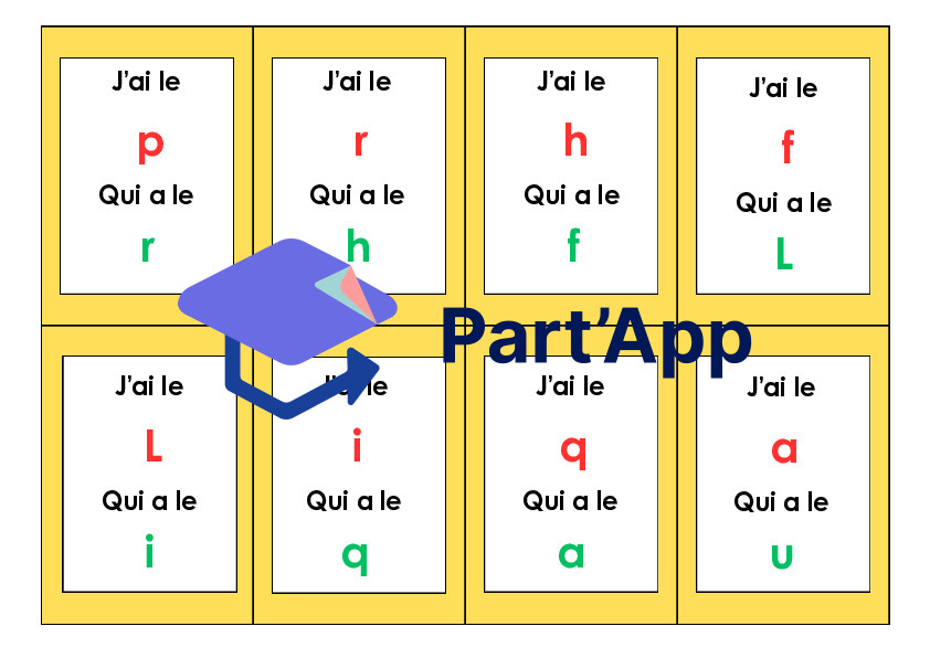 Jeu : "J'ai... Qui a ..." Version lettres de l'alphabète_4