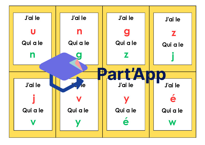 Jeu : "J'ai... Qui a ..." Version lettres de l'alphabète_6