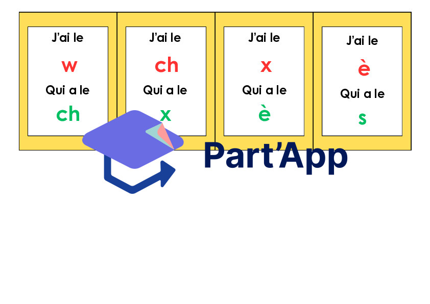 Jeu : "J'ai... Qui a ..." Version lettres de l'alphabète_8