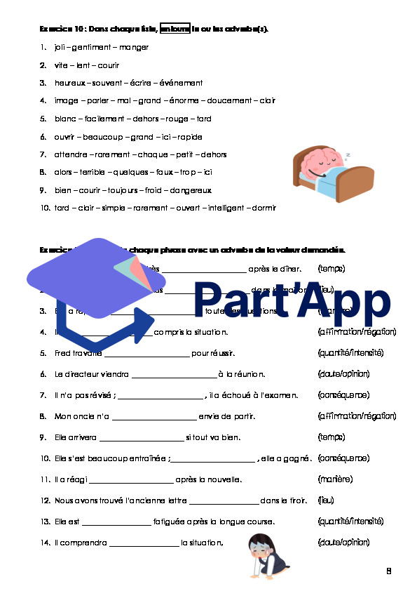 Français - 8e - Module 2 - Adverbes - Dossier complet_9