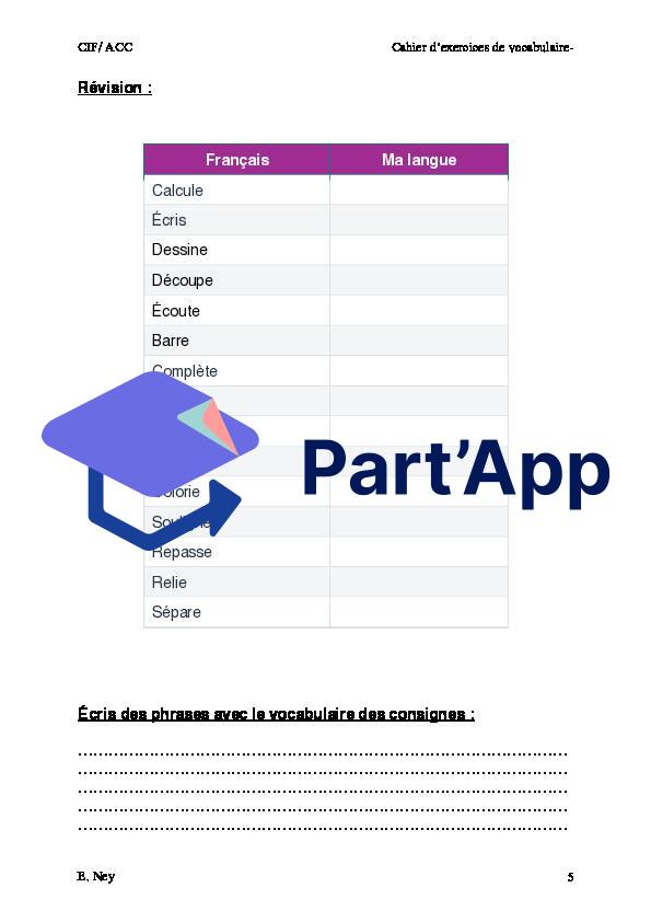 Les consignes vocabulaire CIF/ACC_7