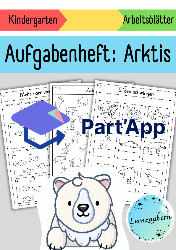 Aufgabenheft Polartiere (Kindergarten, Arktis)_2