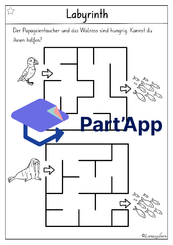 Aufgabenheft Polartiere (Kindergarten, Arktis)_5