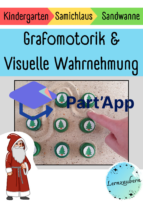 Grafomotorik und visuelle Wahrnehmung in der Sandwanne (Samichlaus)_43
