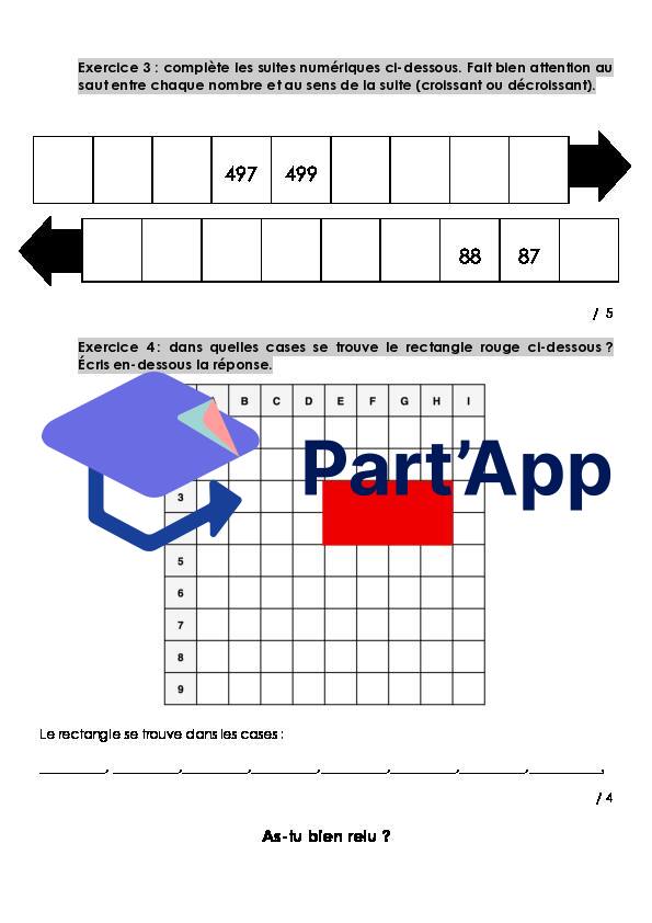 TA Mathématiques 5P – Additions, soustractions, suites numériques et repérage_3