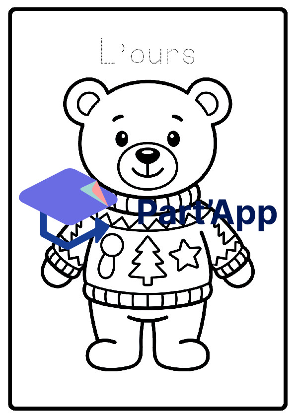 Cahier de coloriage Hiver_6