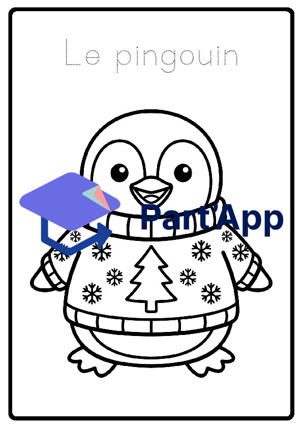Cahier de coloriage Hiver_10