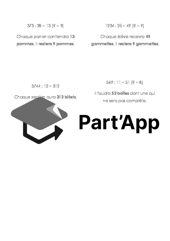 MATHS : Divisions petits problèmes sous forme d'atelier (cartes avec corrigé)_5