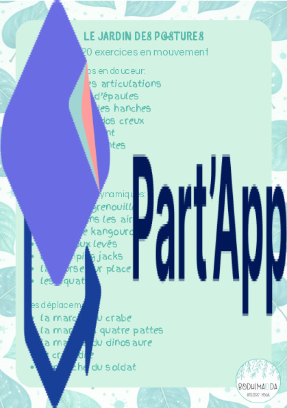Le jardin des postures, les mouvements_3