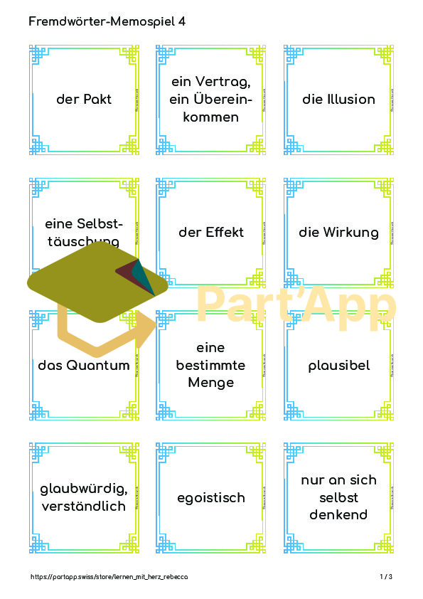 Fremdwörter-Memospiel 4 (Wortschatz)_11