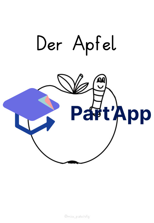 Apfel Arbeitsblätter 1. Klasse - differenziert_8