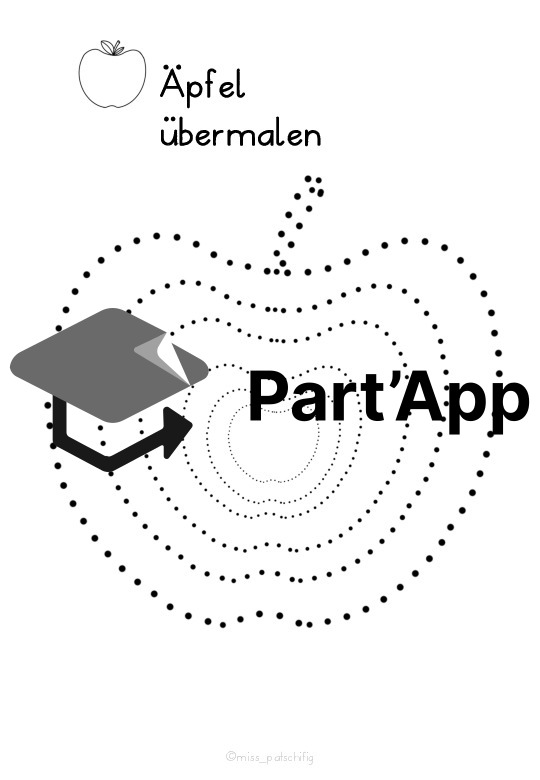 Apfel Arbeitsblätter 1. Klasse - differenziert_10