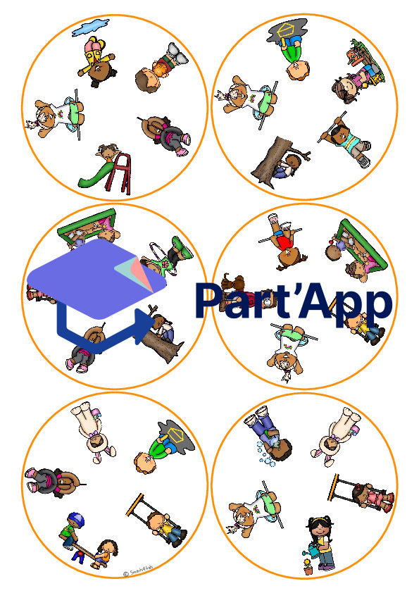 🌞 Trouve le jumeau - Activités ludiques - Vocabulaire - Verbes - Allemand langue étrangère_3