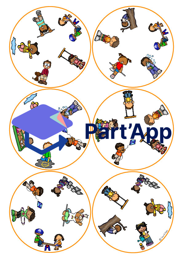 🌞 Trouve le jumeau - Activités ludiques - Vocabulaire - Verbes - Allemand langue étrangère_4