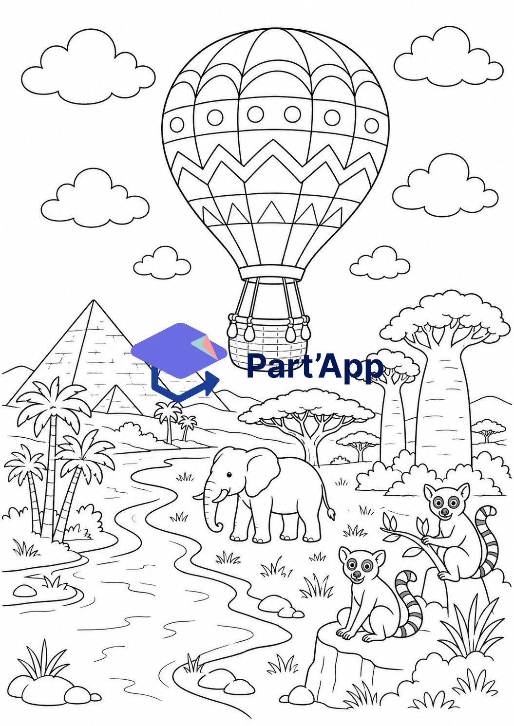 Coloriages sur l'Afrique_9