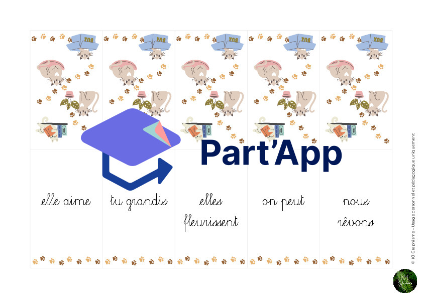 🐱 Mistigri des verbes – Infinitif et verbe conjugué_5