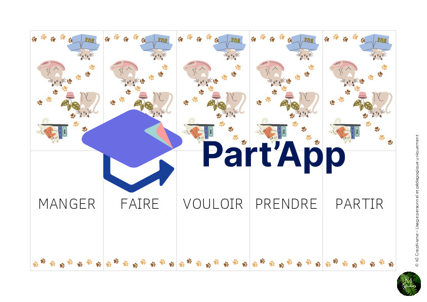 🐱 Mistigri des verbes – Infinitif et verbe conjugué_6