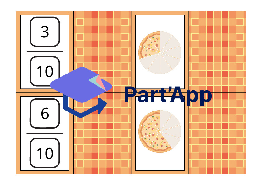 Jeu de cartes "Les fractions en pizzas"_2