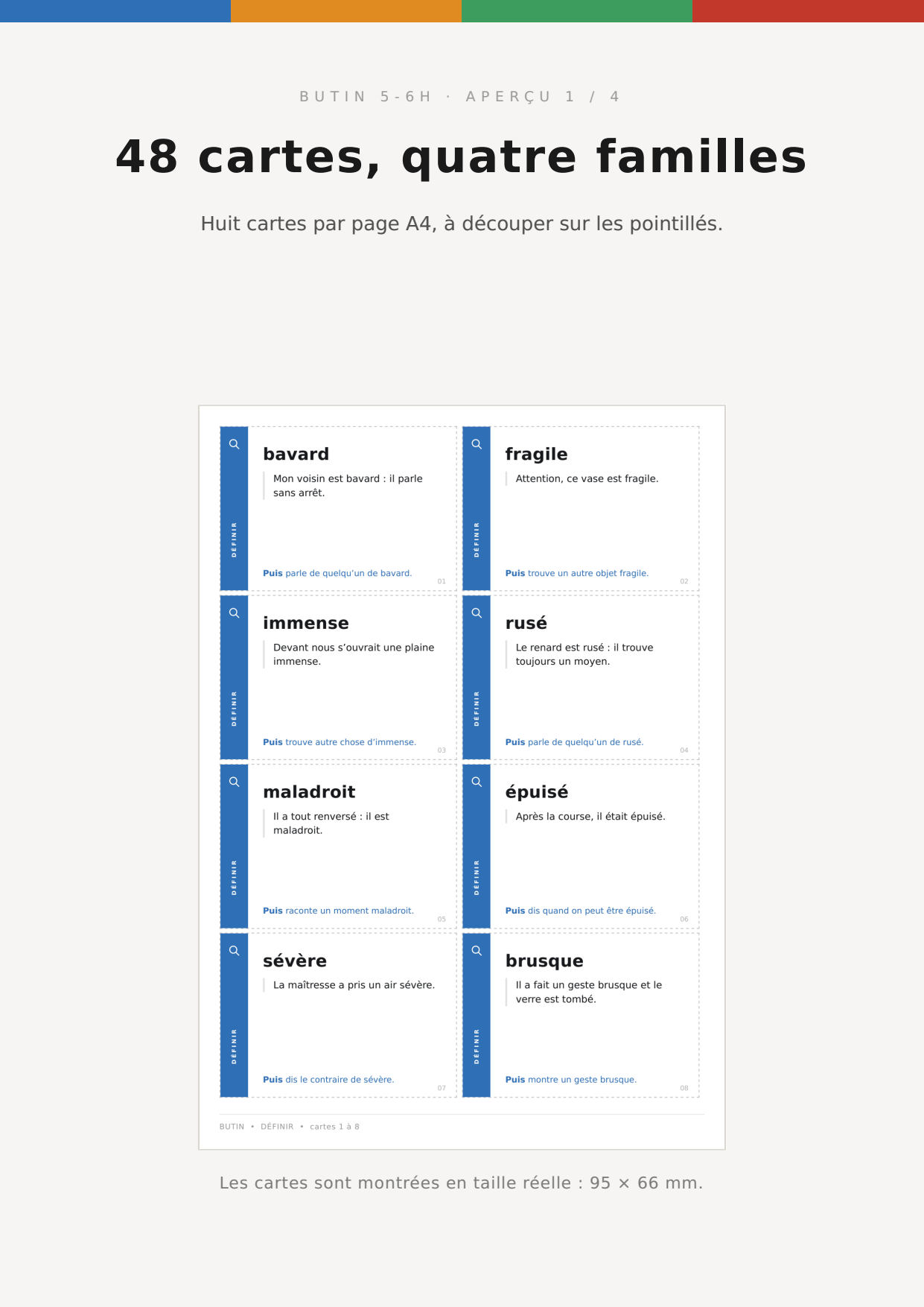 Butin 5-6H : 48 cartes pour enrichir son vocabulaire_26