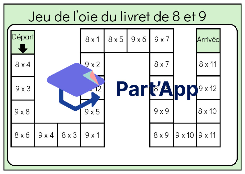 30 Plateaux de Jeux de Maths 5H-8H | Multiplications, Additions & Geometrie_7