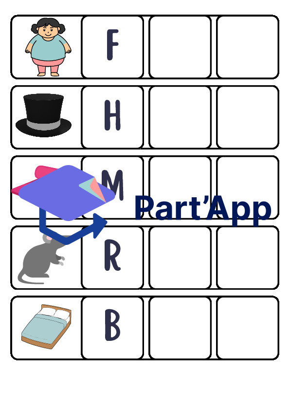 Cartes à plastifier – Mots CVC en Anglais (Blending & Phonics) - Atelier Autonome_8