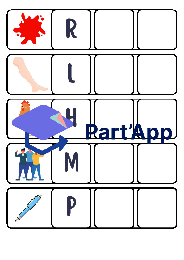 Cartes à plastifier – Mots CVC en Anglais (Blending & Phonics) - Atelier Autonome_9