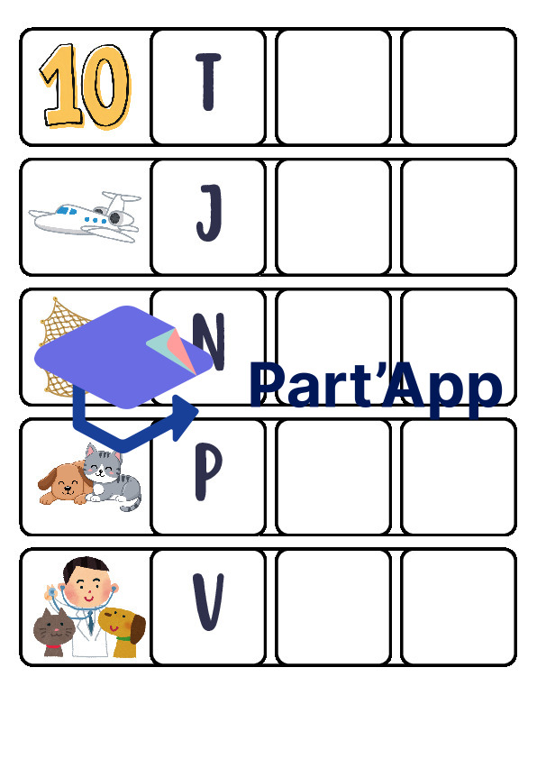 Cartes à plastifier – Mots CVC en Anglais (Blending & Phonics) - Atelier Autonome_10