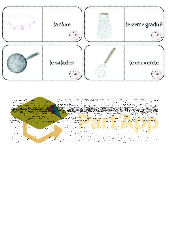 Français 5-6P - La recette - Domino Ustensiles_3
