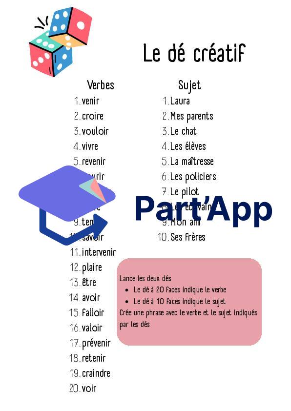 FR - Conjugaison à l'aide d'un dé_3