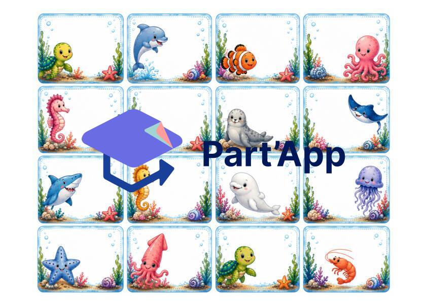 Étiquettes pour les prénoms des élèves sur le thème de la mer_2