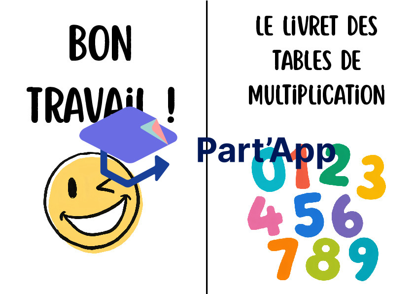 Aide-Mémoire & Cahier de Calcul Mental : Le Livret des Tables de Multiplication à Imprimer 5H-6H_2
