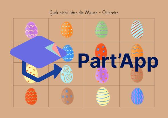 Oeufs de Pâques Ne regarde pas par-dessus le mur_2